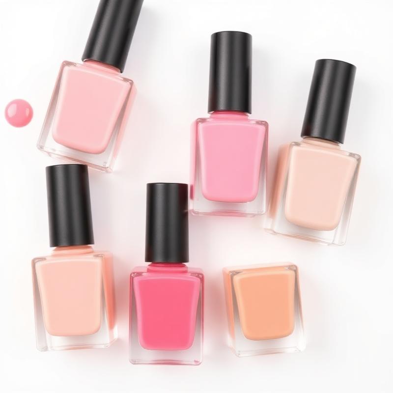 Coleção de Esmaltes Pink (6un)